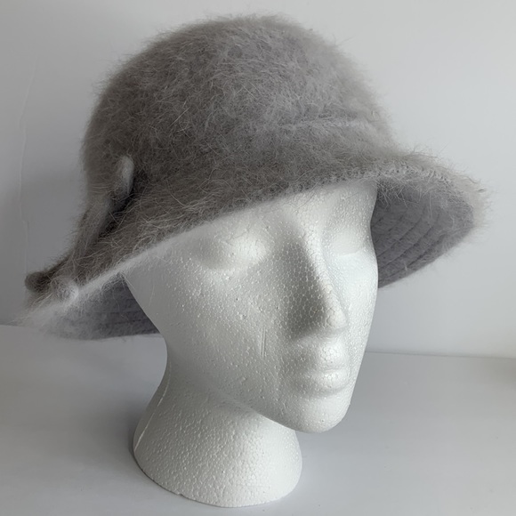 Angora Rabbit Bucket Hat - Picture 3 of 11